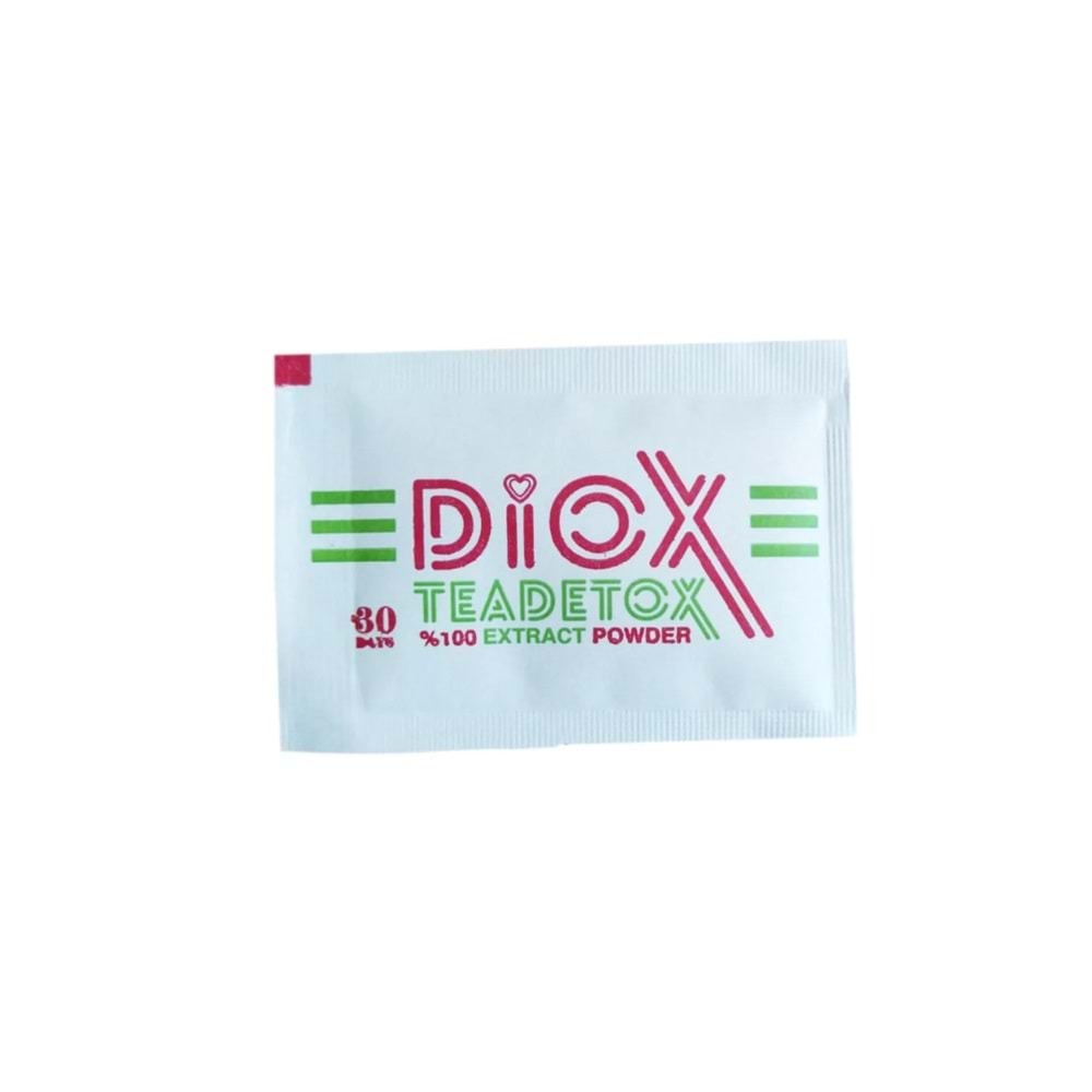 DIOX DETOX TEA 60 SASE AHUDUDU AROMALI BİTKİSEL ÇAY