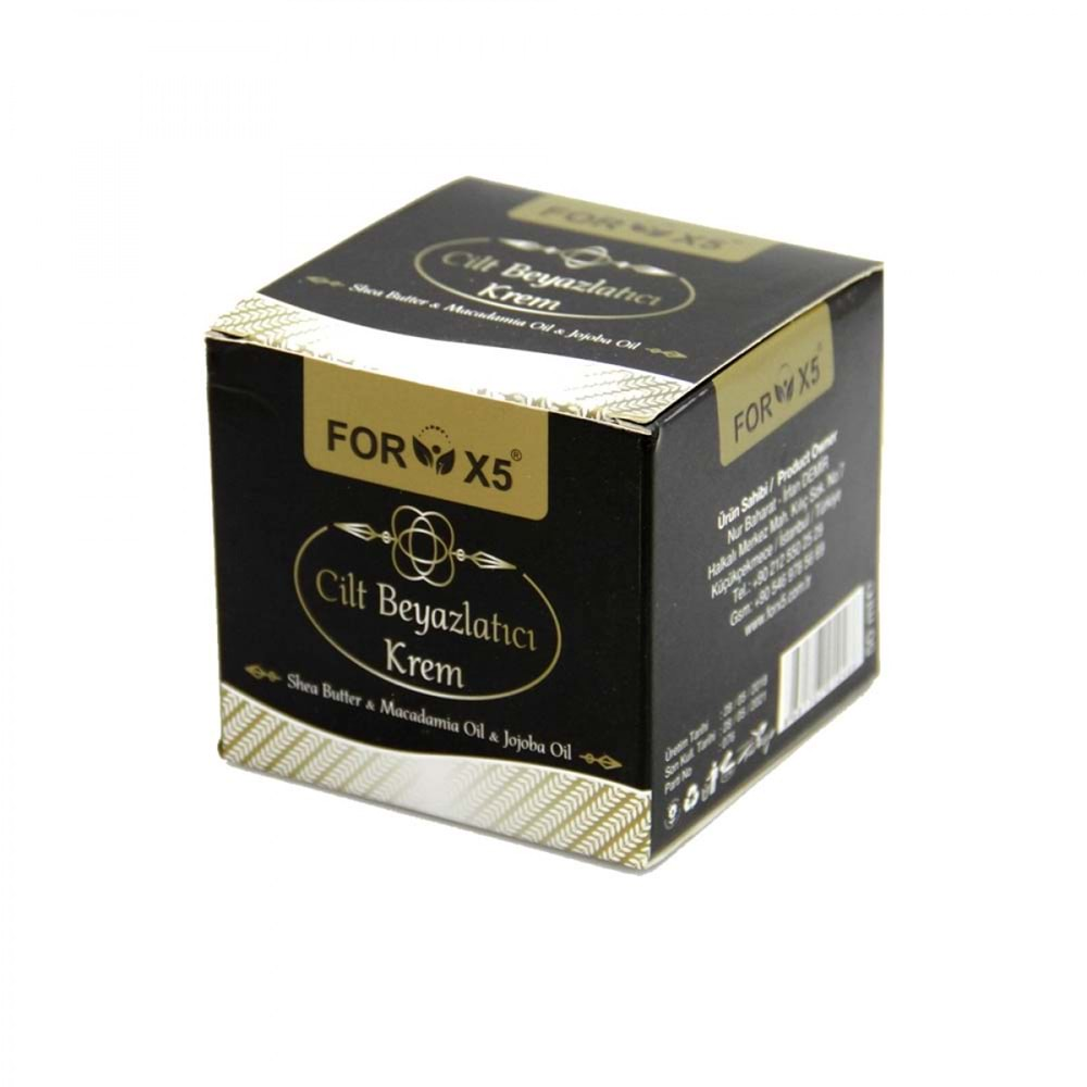 FORX5 CİLT BEYAZLATICI KREM 50ML (Hassas Bölge)