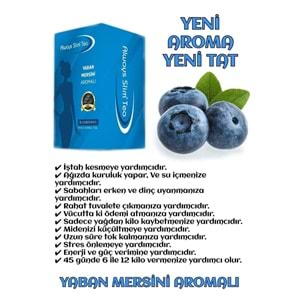 ALWAYS SLİM TEA mango,yeşil elma,yabanmersini aromalı detox